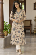 Floral Printed Kurta